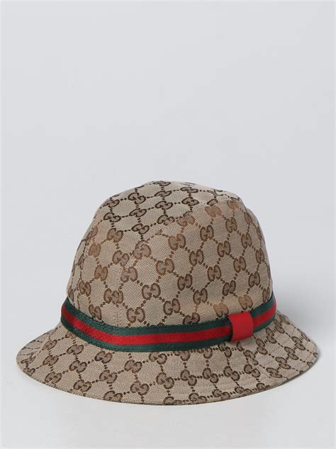 cappello gucci uomo originale|cappello gucci marrone.